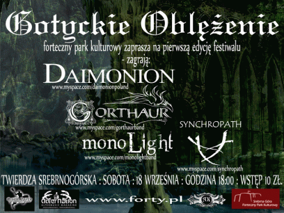 GOTYCKIE OBLĘŻENIE [DAIMONION | GORTHAUR | monoLight | SYNCH